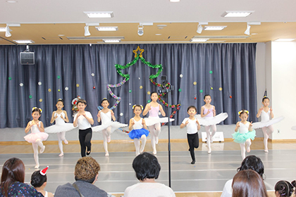 広島（福山市）バレエクラス　クリスマス会♪